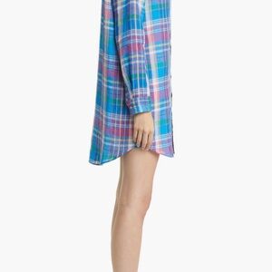 Frank & Eileen classic Mary Long sleeve Plaid Shirtdress
